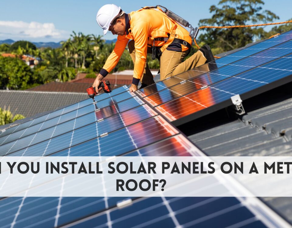 Can you install solar panels on a metal roof